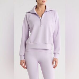 SPANX AirEssentials Half Zip in Verbena